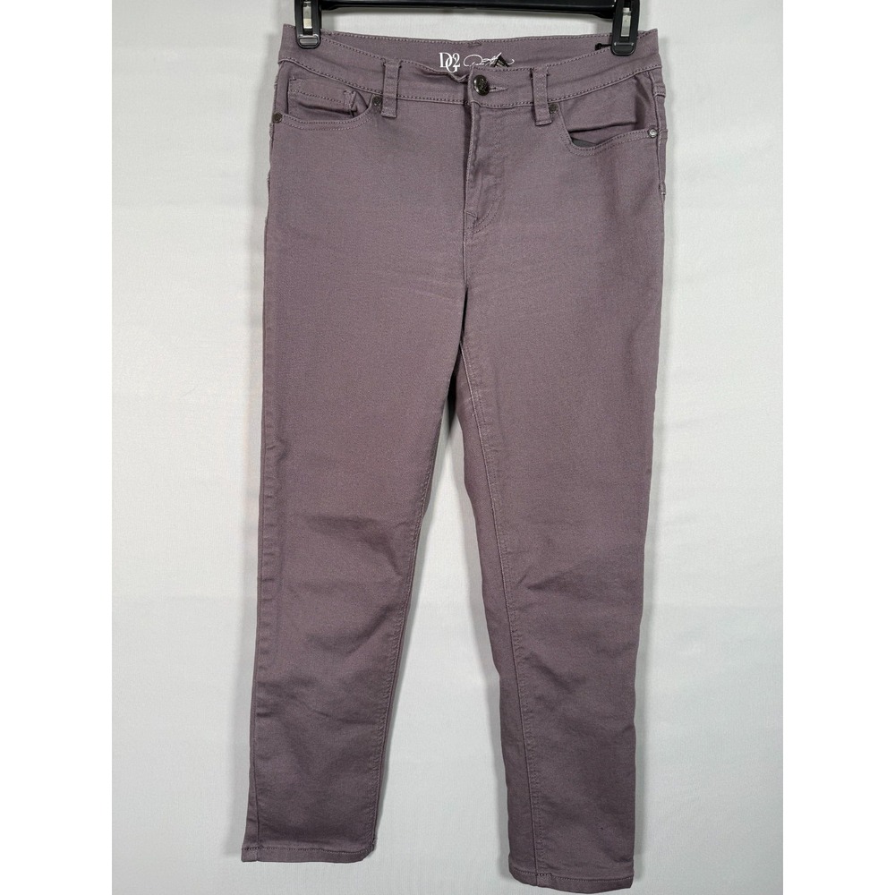 DG2 by Diane Gilman Up-Lifter Ankle 10P 30x25" Rise 10" Dark Gray Stretch Jean
